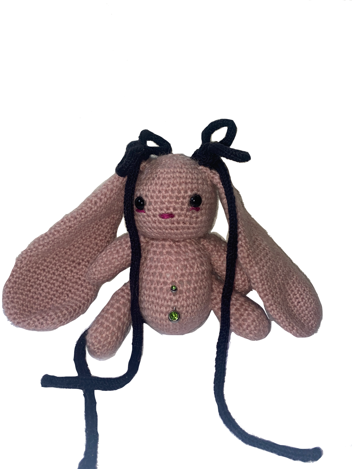 Plush bunnies - "coquette bunny"