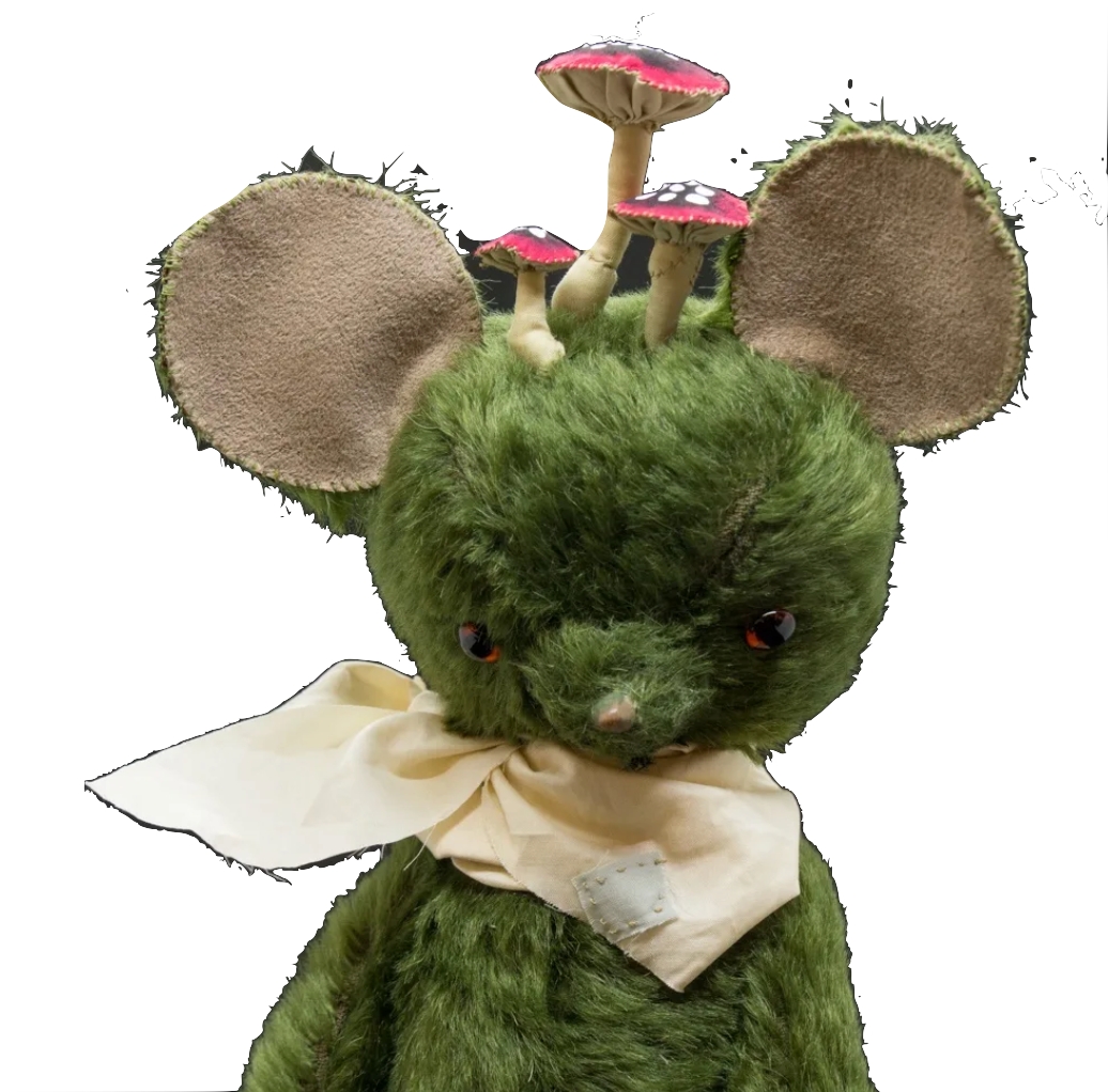 Green Mushroom mouse