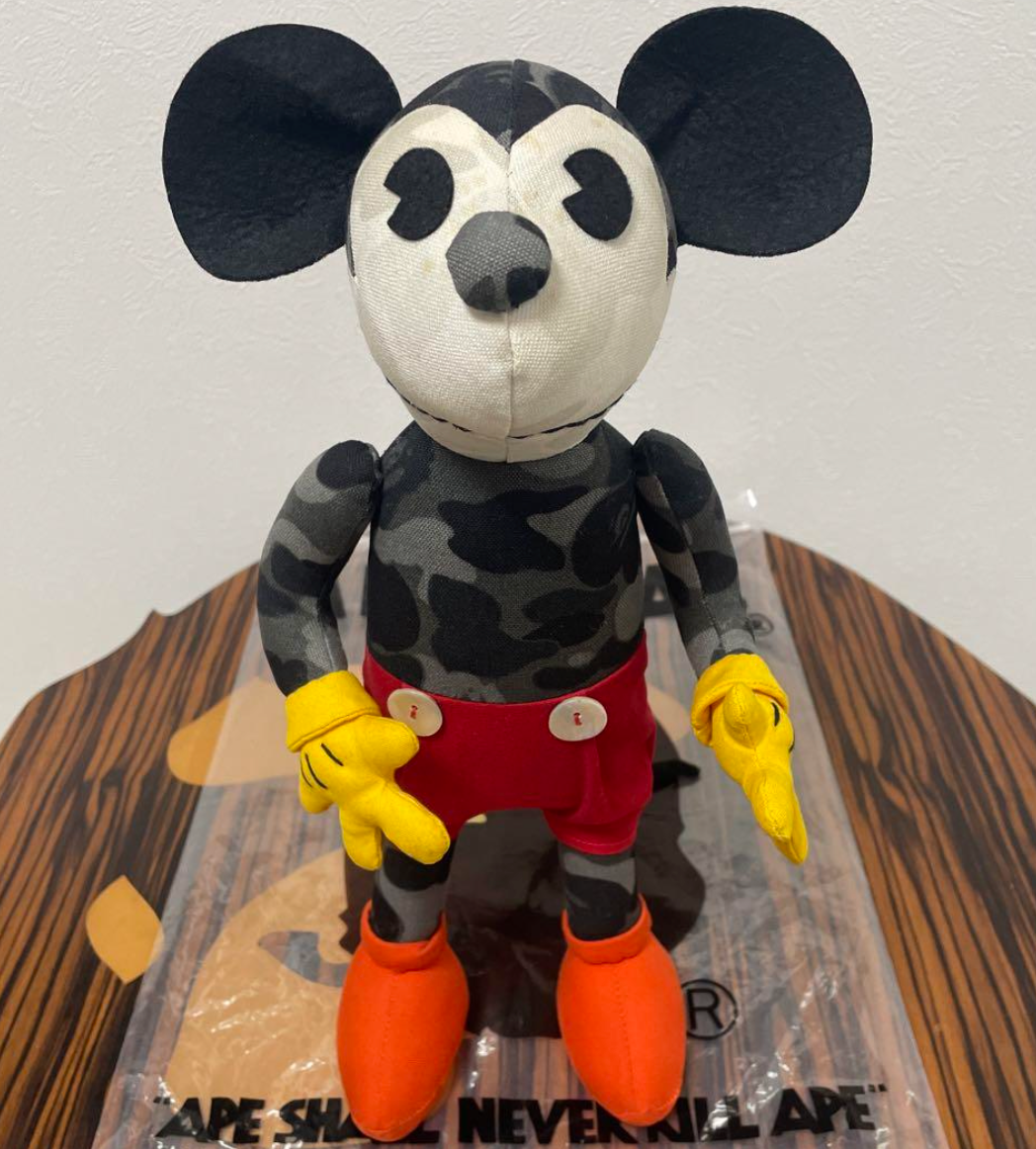 Bape x Mickey Mouse Plush toy